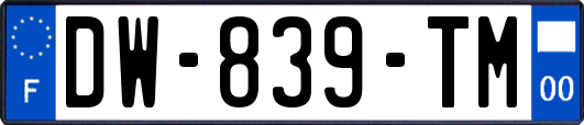 DW-839-TM