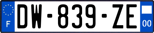 DW-839-ZE