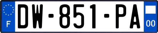 DW-851-PA