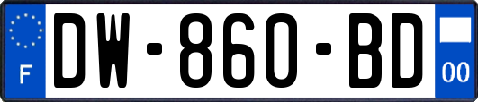 DW-860-BD