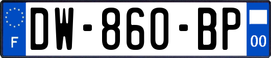 DW-860-BP