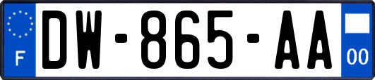 DW-865-AA