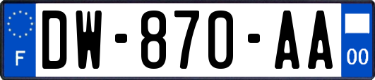 DW-870-AA