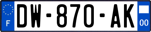 DW-870-AK