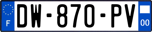 DW-870-PV