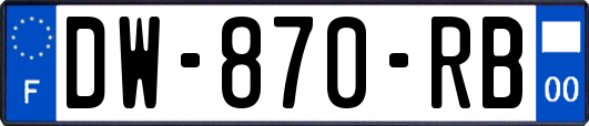 DW-870-RB