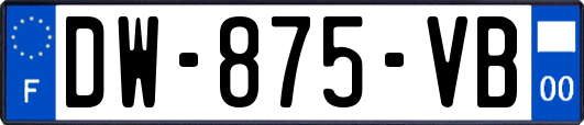 DW-875-VB