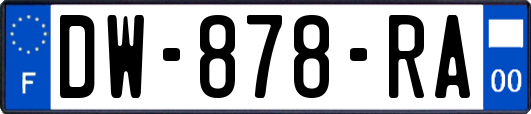 DW-878-RA