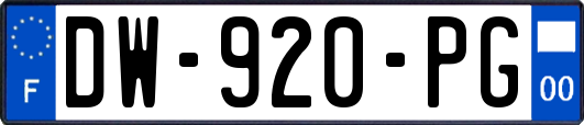 DW-920-PG