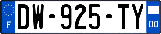 DW-925-TY