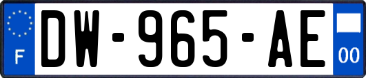 DW-965-AE