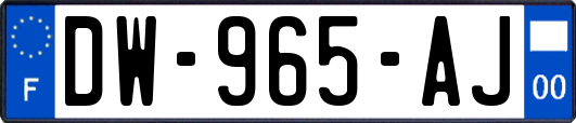 DW-965-AJ