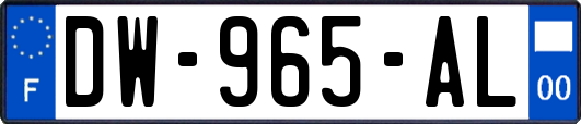 DW-965-AL