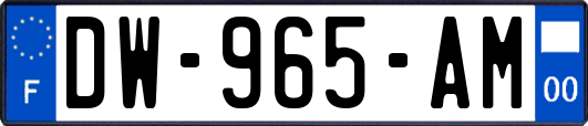 DW-965-AM