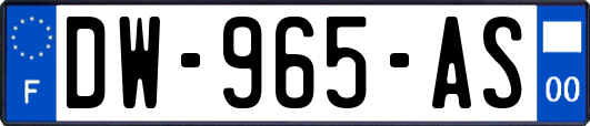 DW-965-AS