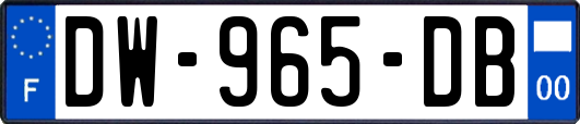DW-965-DB
