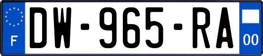 DW-965-RA