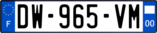 DW-965-VM