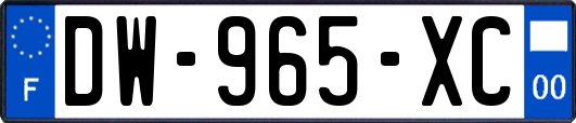 DW-965-XC