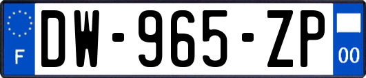 DW-965-ZP