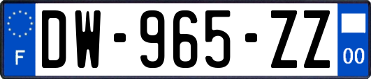 DW-965-ZZ