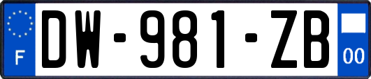 DW-981-ZB