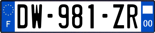 DW-981-ZR