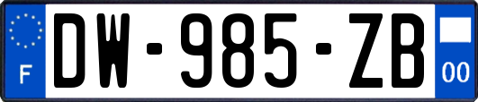 DW-985-ZB