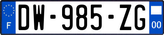 DW-985-ZG