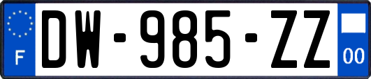 DW-985-ZZ