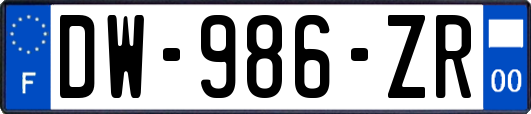 DW-986-ZR