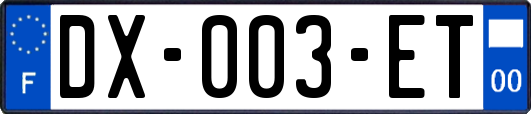 DX-003-ET