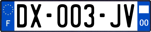 DX-003-JV