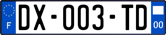 DX-003-TD