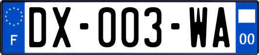 DX-003-WA