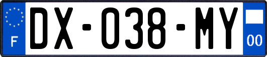 DX-038-MY