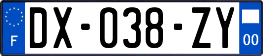 DX-038-ZY