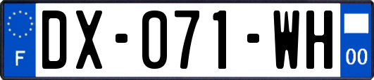 DX-071-WH