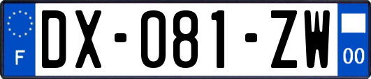 DX-081-ZW