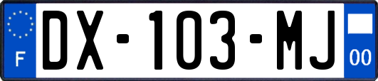 DX-103-MJ