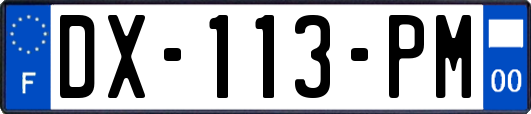DX-113-PM