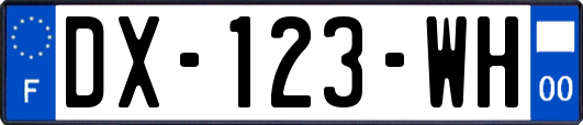 DX-123-WH