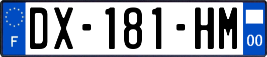 DX-181-HM