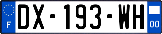 DX-193-WH