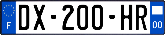 DX-200-HR