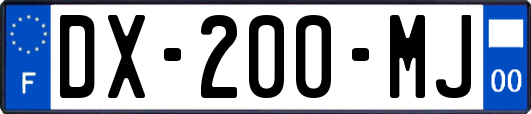 DX-200-MJ