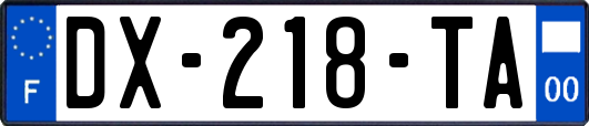 DX-218-TA