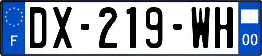 DX-219-WH