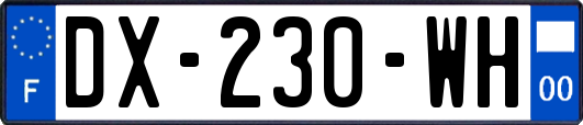 DX-230-WH