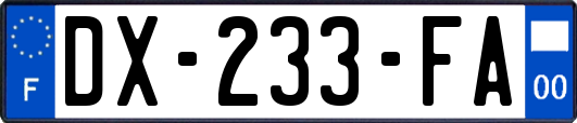 DX-233-FA